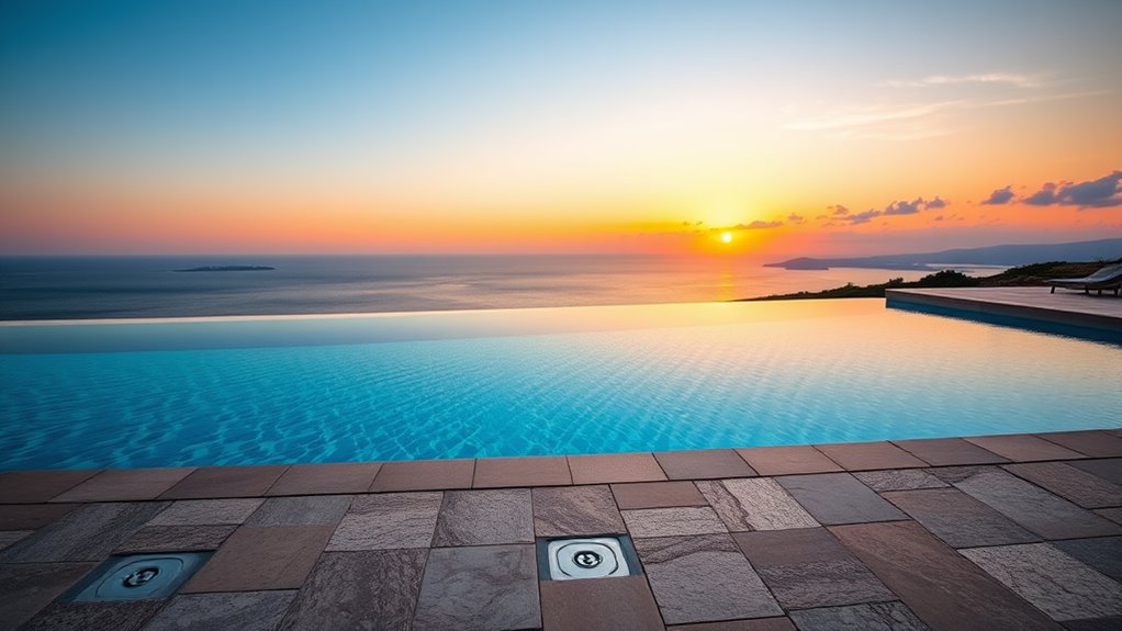 slip resistant pool surface materials