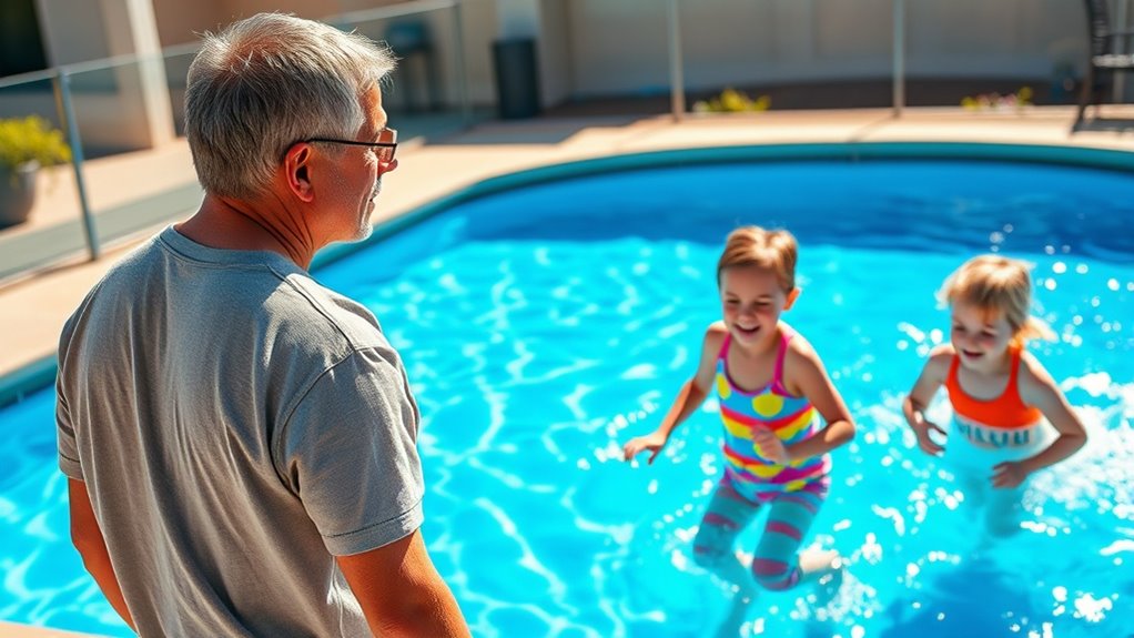 supervise pool area constant