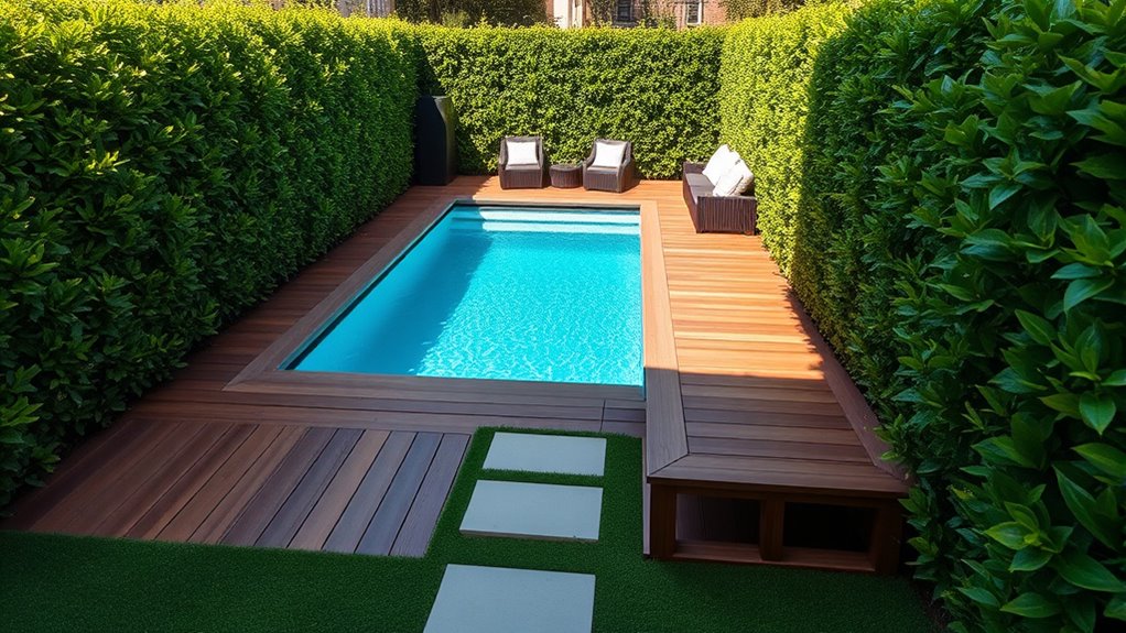 tailored small backyard pools