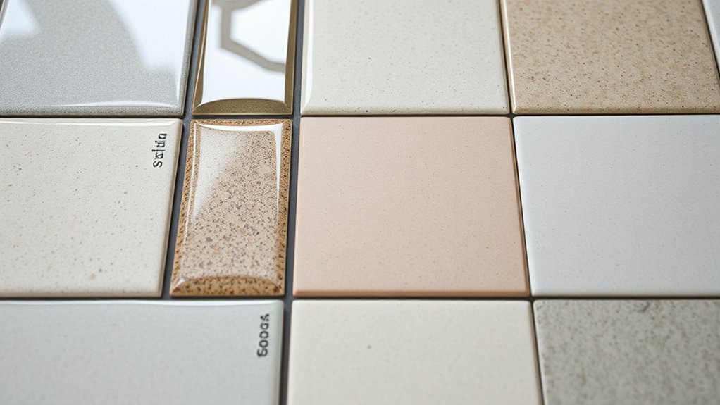 tile material and ratings