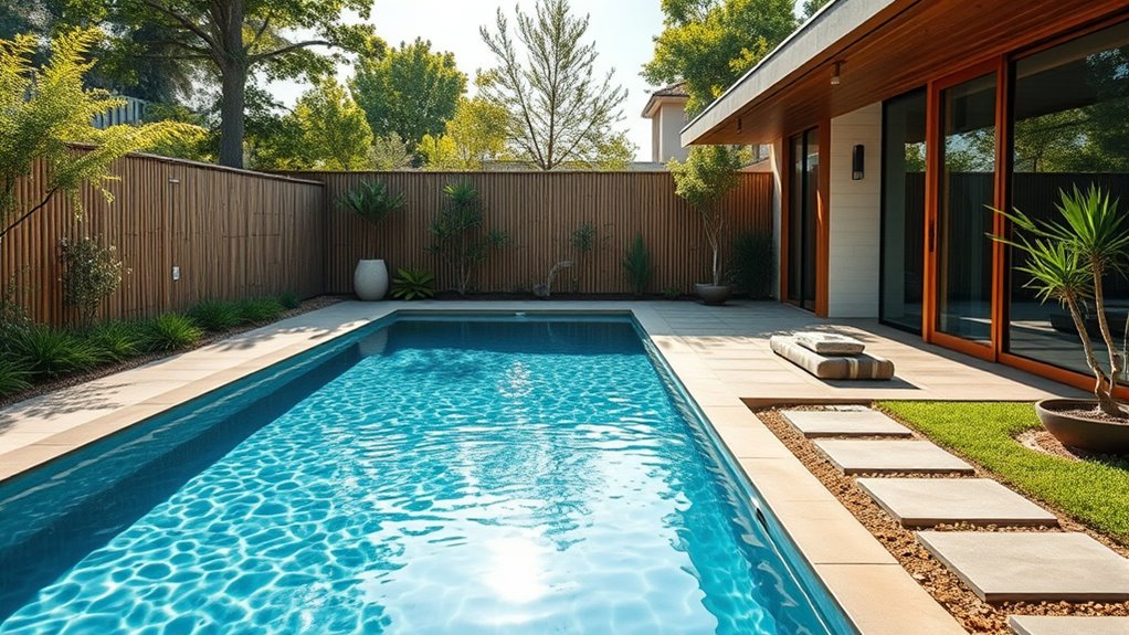 tranquil water bamboo retreat