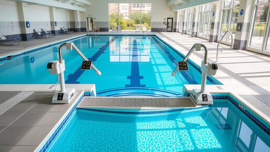 universal pool accessibility design