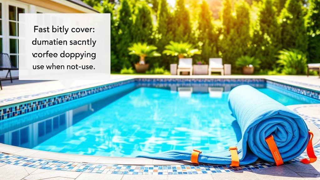 use secure safety covers