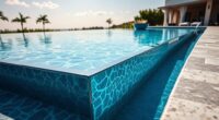 vanishing edge pool waterproofing