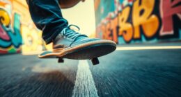 versatile skateboarding shoe