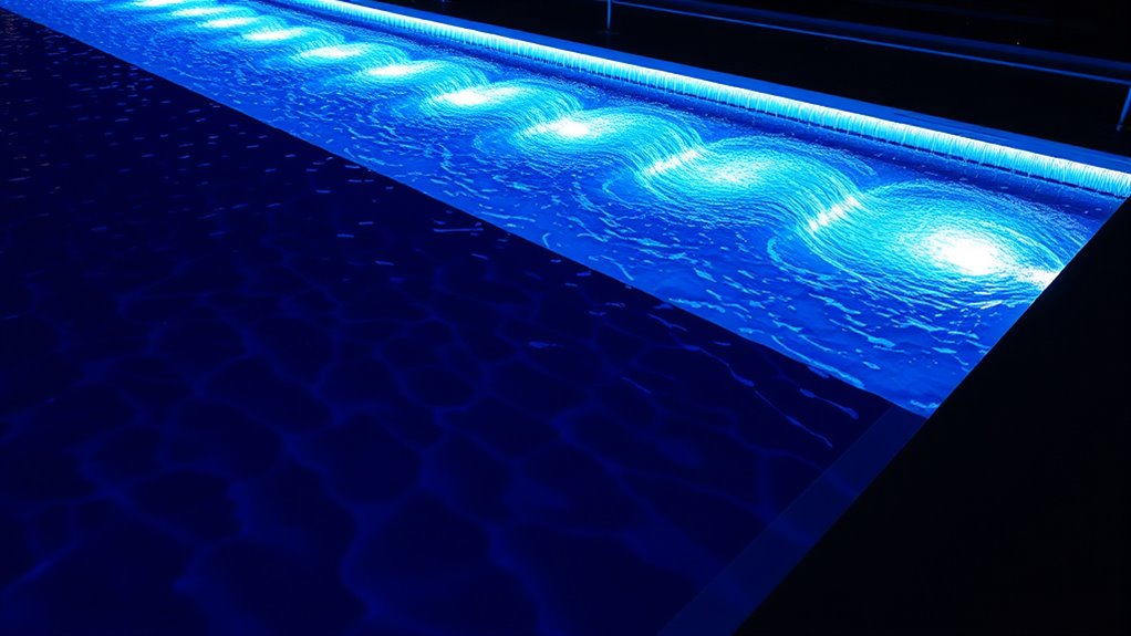 water edge led lighting