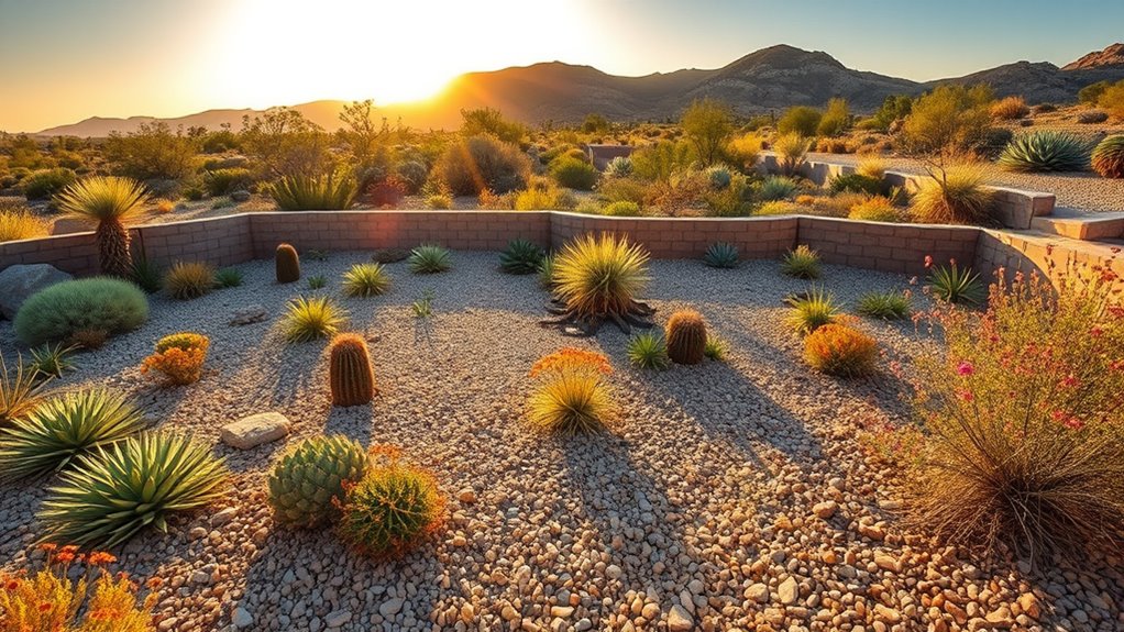 water efficient desert landscaping