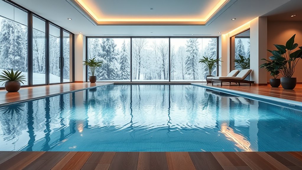 year round endless pool usage