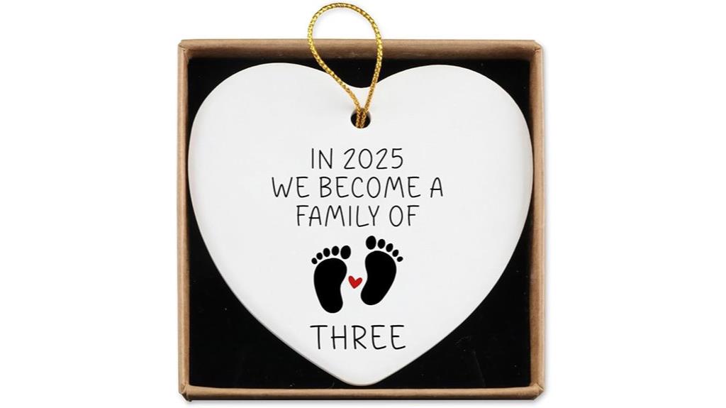 2025 new mom dad ornaments