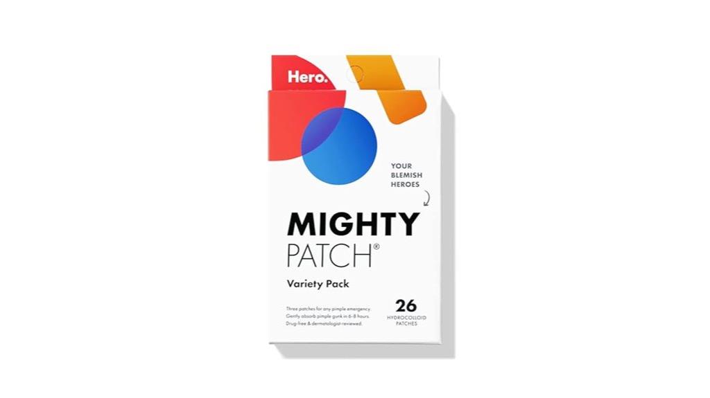 assorted acne patch collection