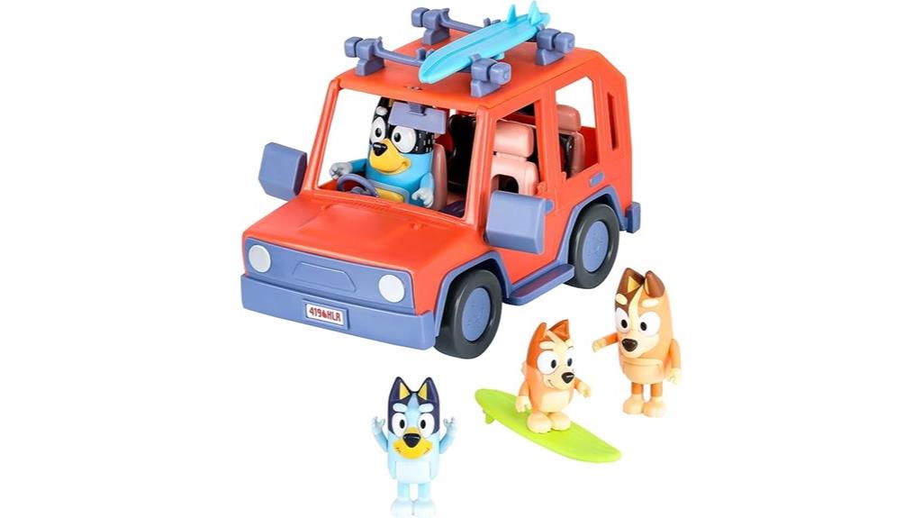 bluey heeler toy car