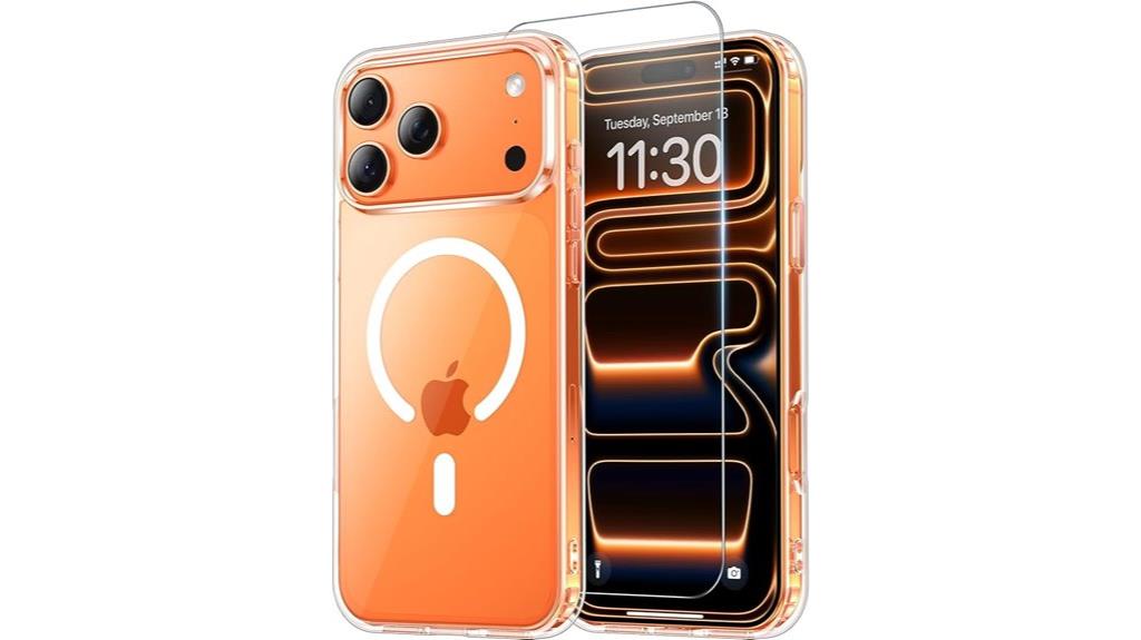 clear iphone 17 pro max case