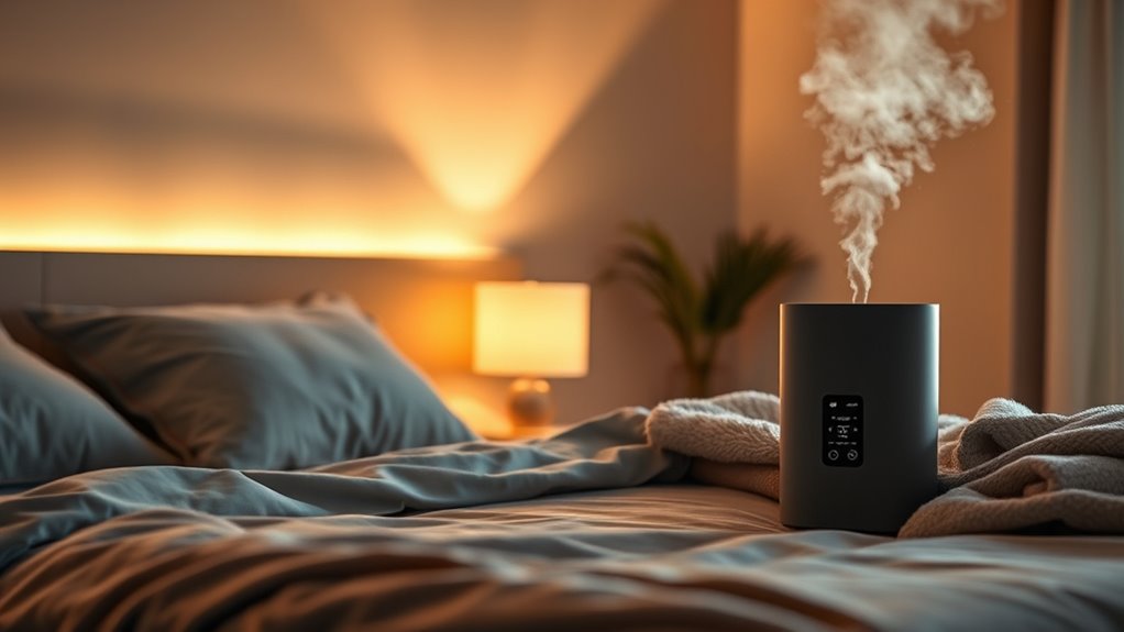 humidifier features for sleep