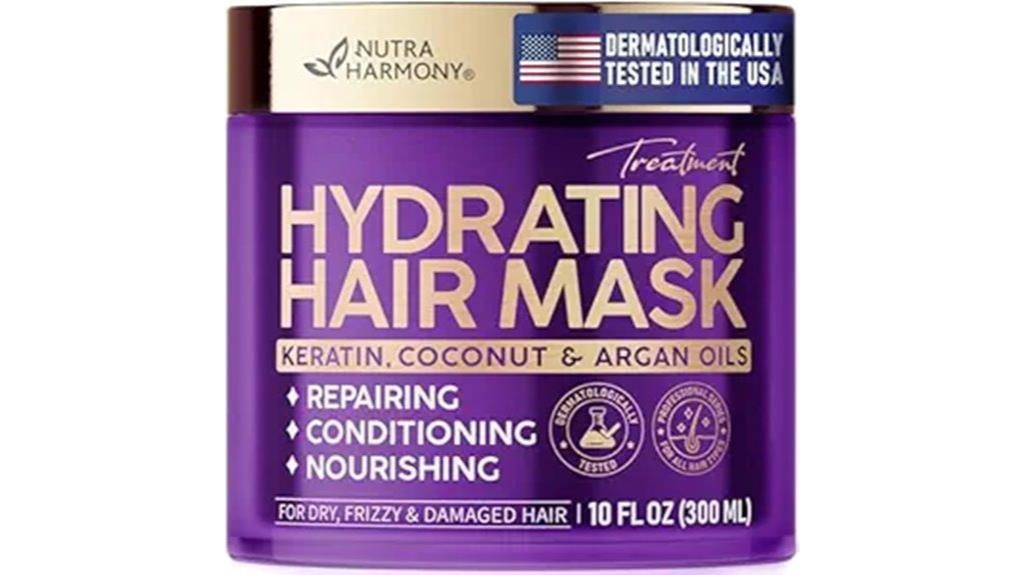 hydrating mask for damaged