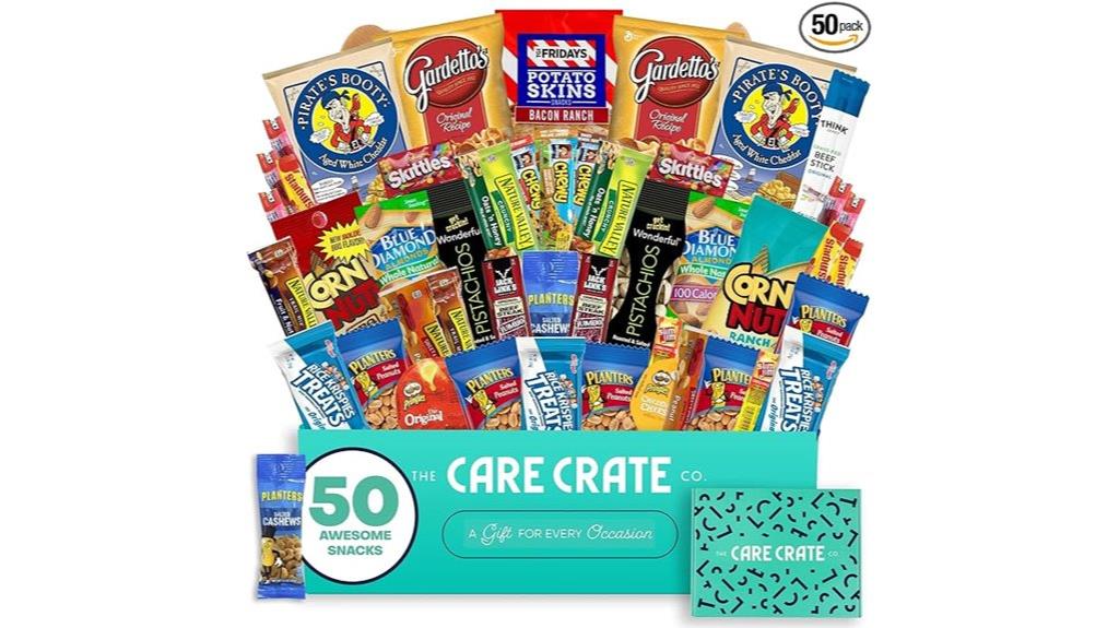 men s 50 variety snack pack