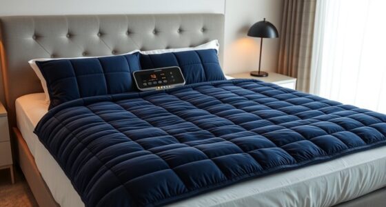 top dual control king blankets