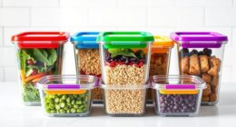 top glass meal containers