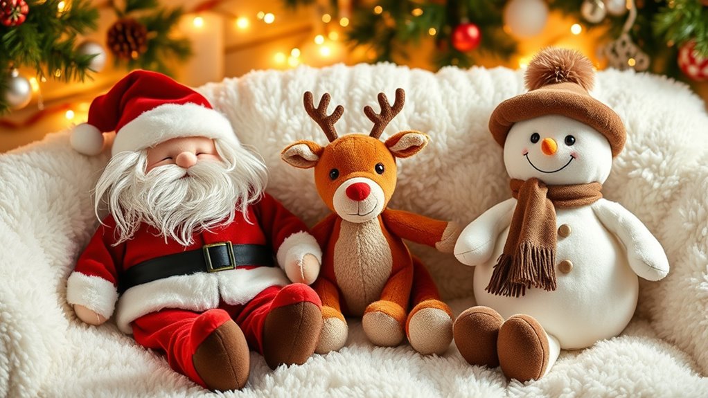 top jellycat christmas cuddly toys