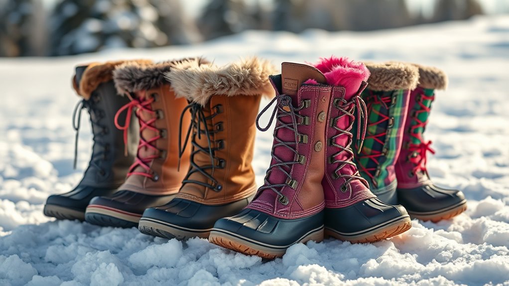 top stylish waterproof snow boots