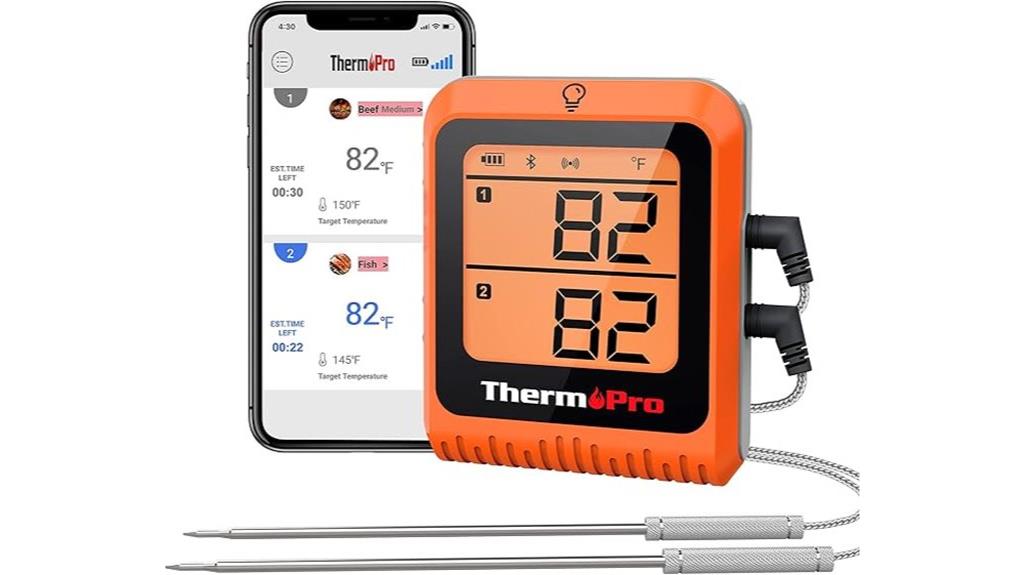 wireless meat thermometer probes