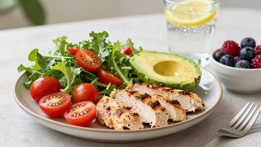 balanced meals support fat loss
