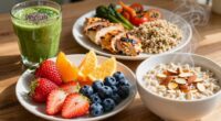 balanced meals throughout day