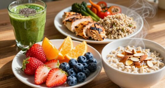 balanced meals throughout day
