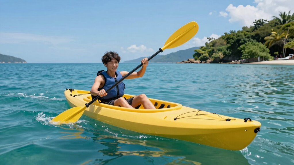 beginner fitness kayak features