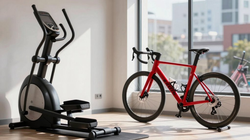 choosing between elliptical and bike