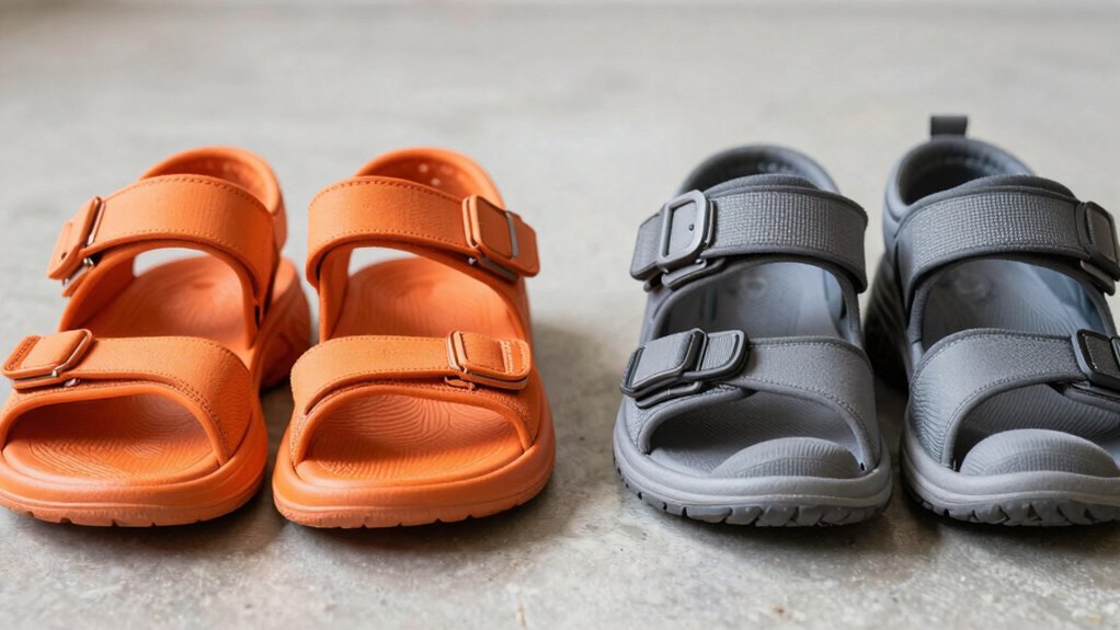 comfort comparison between footwear