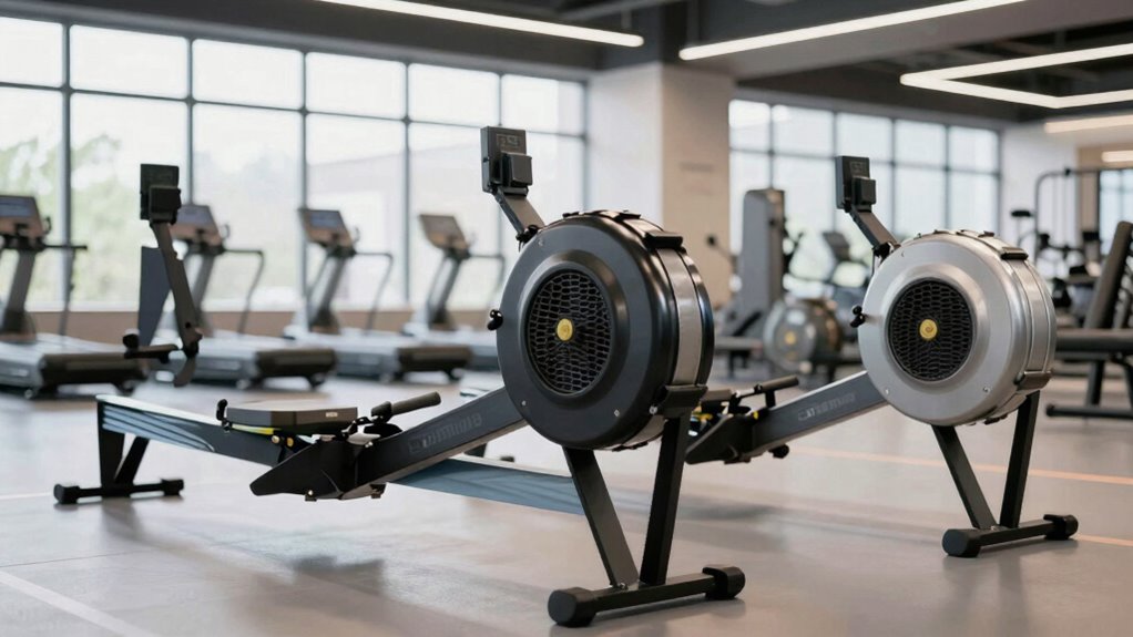 comparison of rowing mechanisms