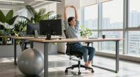 desk exercises and stretches