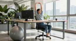 desk exercises and stretches