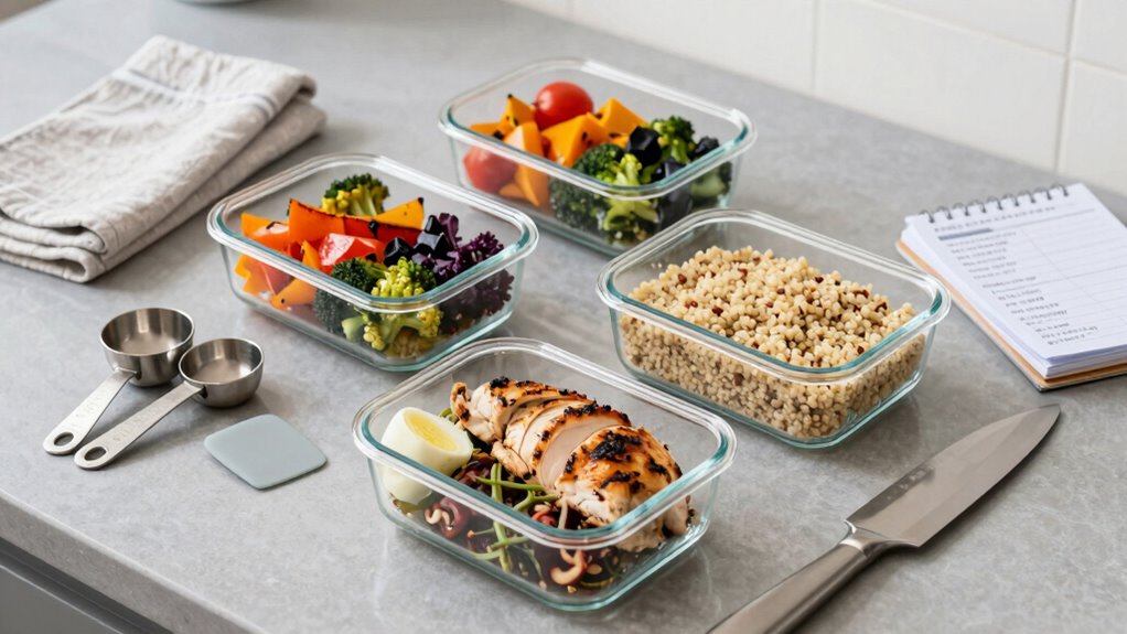 efficient organized meal preparation
