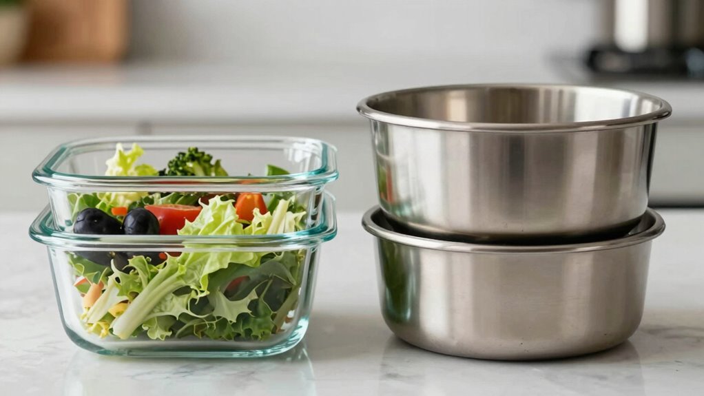 glass versus stainless durability