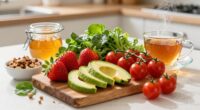 healthy eating supports fitness