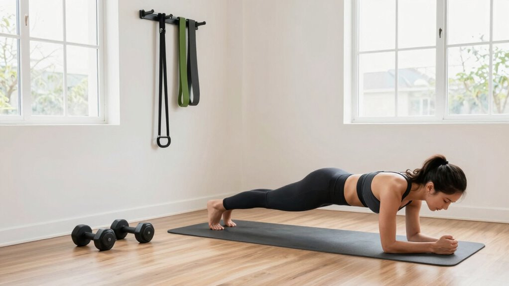 home workouts for total fitness