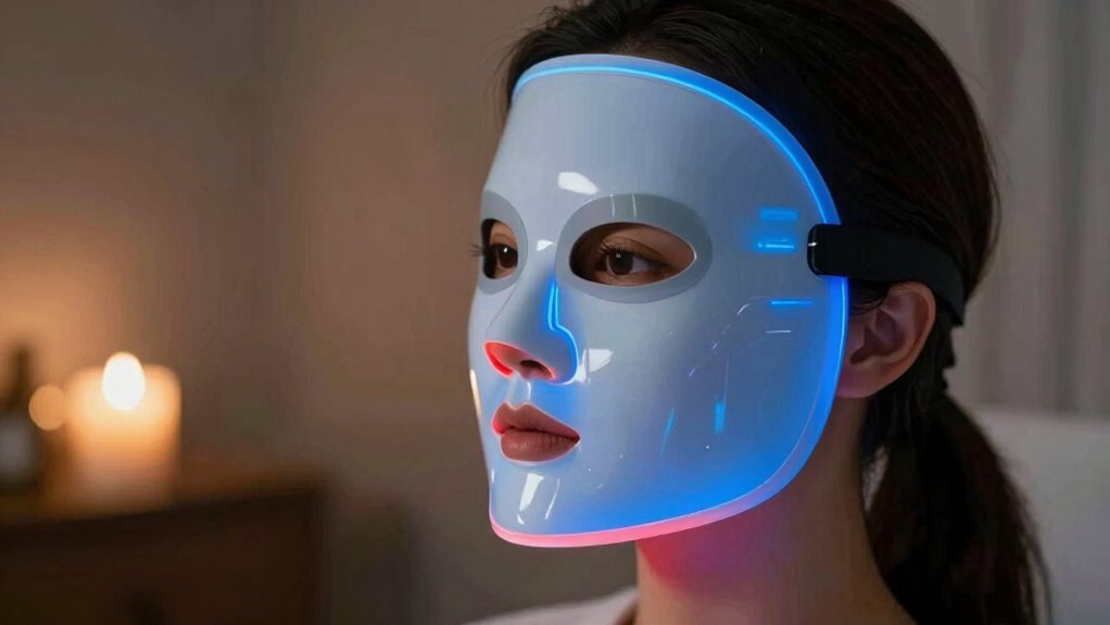 led masks improve skin health