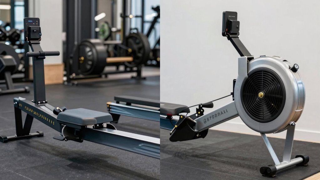 magnetic versus air resistance