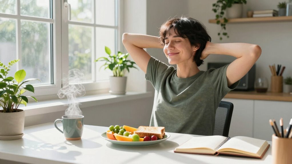 mindful hydration and routine