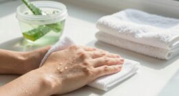 minimize sweat related skin irritation
