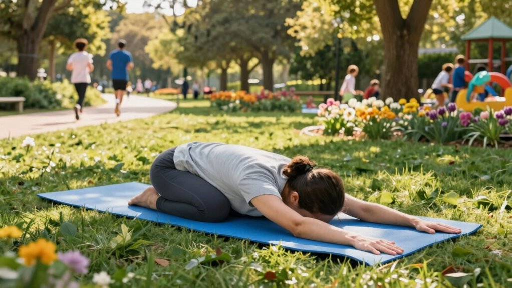 outdoor cardio and bodyweight exercises