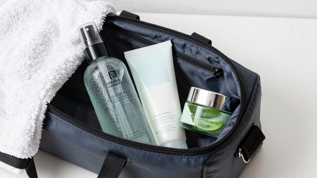 post exercise skincare essentials