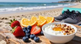 pre beach workout nutrition
