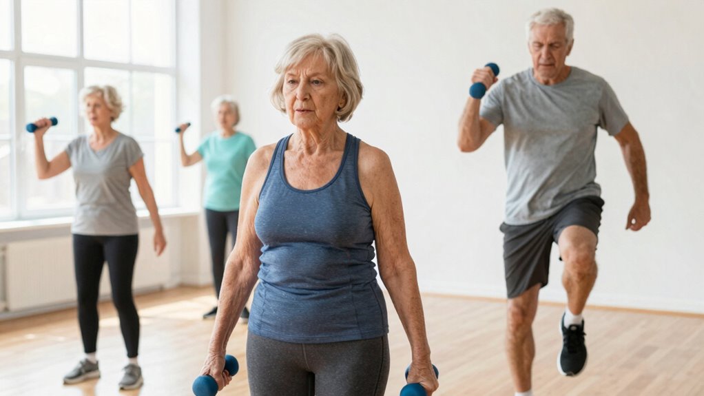 safe balanced senior exercise