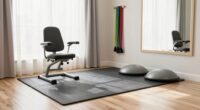 safe home workout environment