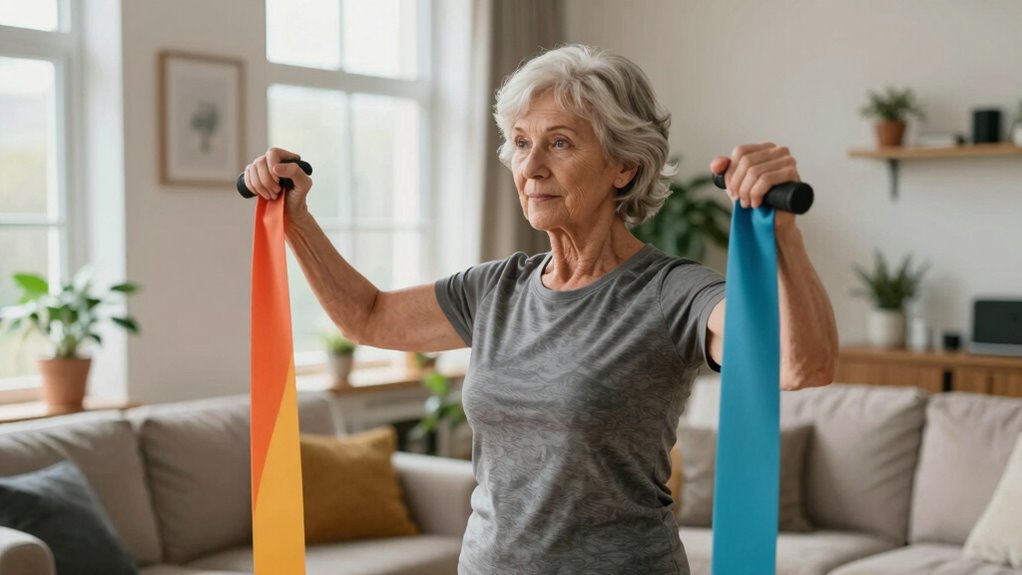safe senior resistance exercises