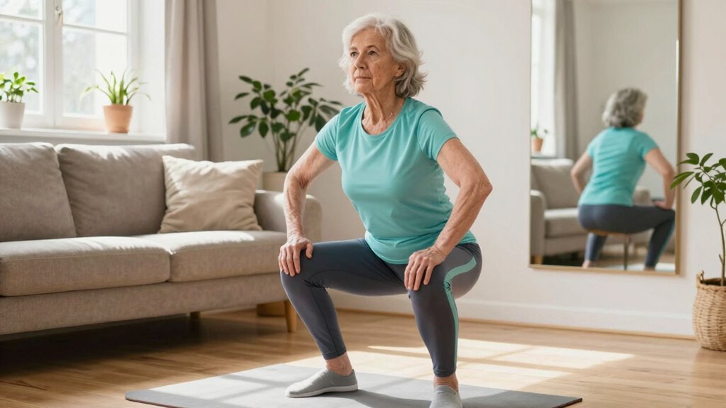 senior beginner bodyweight workouts