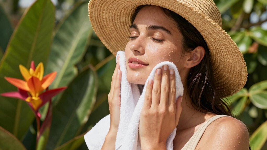 sun protection and hydration