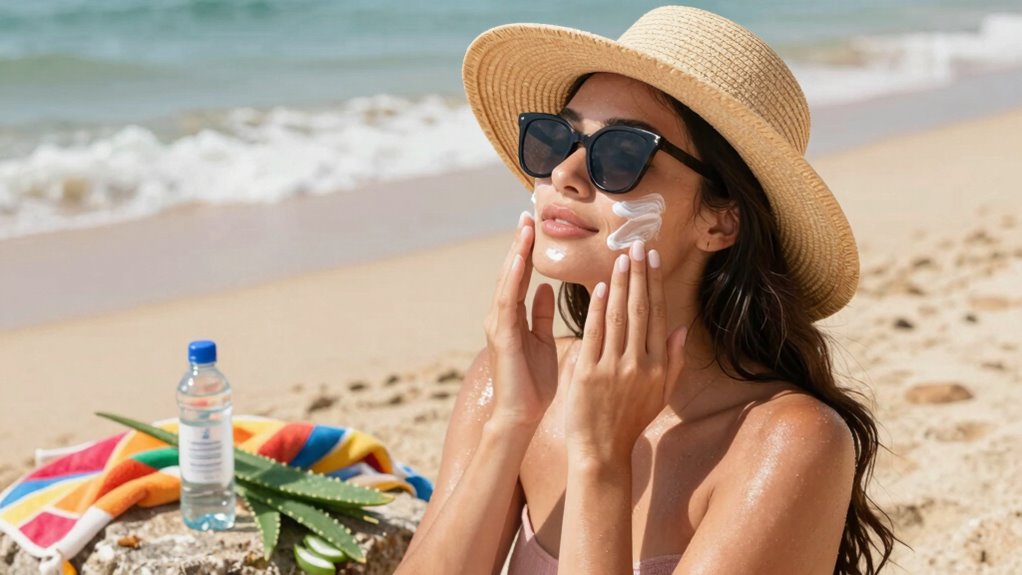 sun protection and hydration